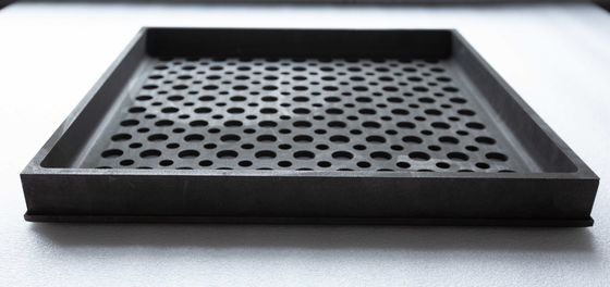 Powder Sintering 13.5Mpa Graphite Boats Corrosion Resistance