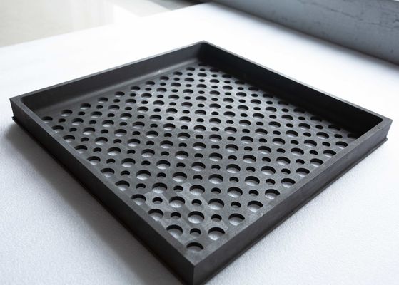 Powder Sintering 13.5Mpa Graphite Boats Corrosion Resistance