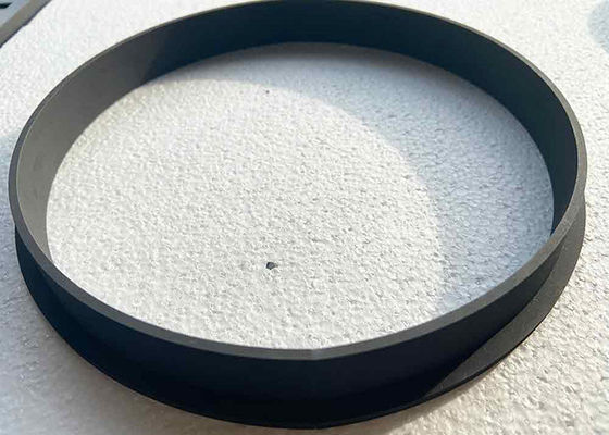 13.5Mpa Graphite Ring Gasket , 1.72g/Cm3 Graphite Components