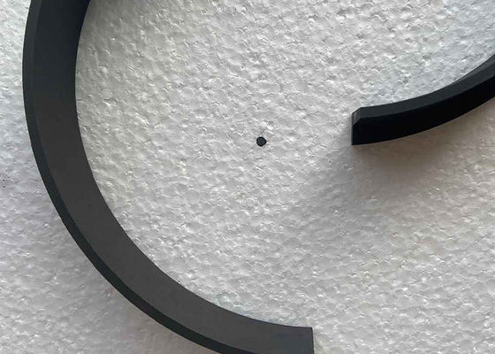 49Mpa Carbon Graphite Rings , Self Lubrication Graphite Components