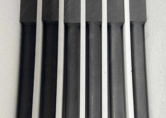 Compressive Strength 120Mpa Extruded Graphite Rods DIN 51910