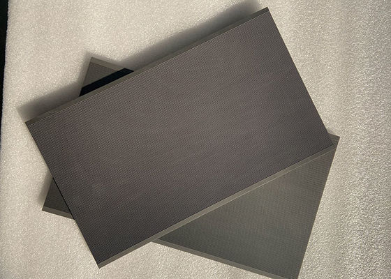 Black Molded 49Mpa Flexible Graphite Sheet Square